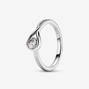 Pandora Brilliance 0.25 ct tw Rings Sterling Silver | IJB-013859