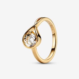 Pandora Brilliance 1.00 ct tw Rings Gold | GFI-375280