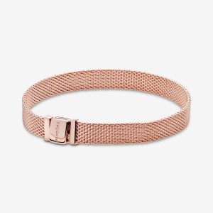 Pandora Reflexions™ Mesh Charm Bracelets Rose Gold Plated | MSC-269514