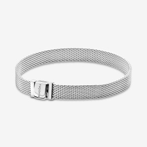 Pandora Reflexions™ Mesh Charm Bracelets Sterling Silver | BUS-249358